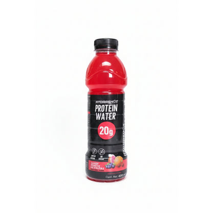 Botellas Hydrashot Protein Water surtidas sabor uva, fresa kiwi y ponche de frutas