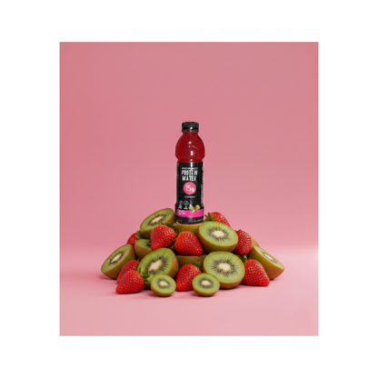 Ícono del sabor fresa kiwi de Hydrashot Protein Water